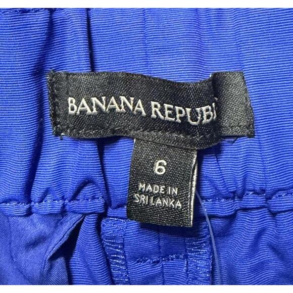 NWT Banana Republic Womens Wide Leg Cuffed Casual Pants Slacks Trousers Size 6 - Picture 3 of 9